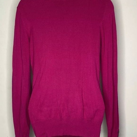 4/$35 Women's Fuscia Turtleneck Long Sleeve - Picture 5 of 5